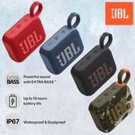 JBL Go 4 Ultra-Portable Bluetooth Speaker with Built-in Battery, Microphone, and Mini Subwoofer