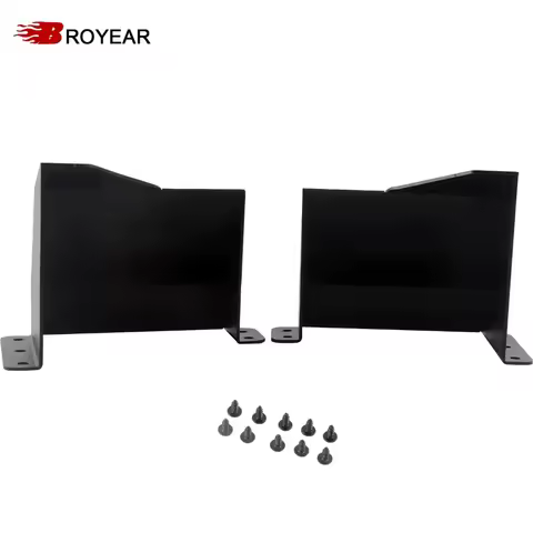 Broyear High Quality a pair Dynamic Air Scoops for BMW N55 F20/F30 135i/235i/335i/435i Black or Red 