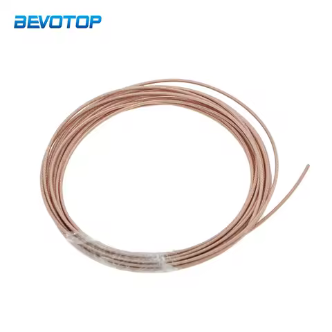 RG178 Cable Connector Wires Cord 50 Ohm RG-178 RF Coax Coaxial Cable Pigtail Jumper Cord OD=1.8mm Ca