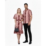 ETHNIC JEPARA WOVEN COUPLE CLOTHES SET WITH TORAJA MOTIF SIZE S - XXL PREMIUM