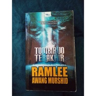 NOVEL 'TOMBIRUO TERAKHIR'/PRELOVED NOVEL/NOVEL MURAH/NOVEL/PRELOVED/NOVEL MELAYU/NOVEL THRILLER/RAML