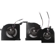 CPU+GPU Cooling Fan Replacement for MSI GS66 WS66 Stealth 10SD 10SE 10SF 10SFS 10SGS,10UG 10UH 10UE
