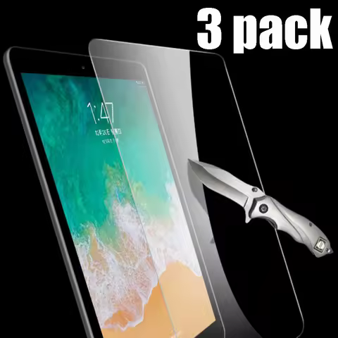 3-Pack glass screen protector for Samsung galaxy tab S2 S3 S4 S5E S6 lite 10.4 S7+P610 SM-T860 10.5 