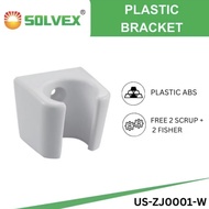 GANTUNGAN S6 - SOLVEX WHITE Toilet Seat Hanger Bidet Hand Shower Holder Bidet Spray Bidet Holder