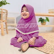 Gamis bayi perempuan newborn 0 6 bulan Gamis anak bayi 6 12 bulan Baju muslim bayi Baju bayi perempu