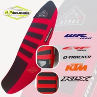 CRF, WR155, KTM, DTRACKER, KLX dirt bike seat leather