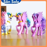 Set of 03 Beautiful 14cm Pony Angels (With Set of 05 Horses)