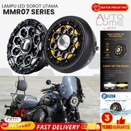 Autolume LED Spotlight MMR07 - Dual Mode White & Yellow 6500K | AC/DC 8-80V Universal | 5.75 Inch fo