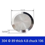 38mm to 219mm Sanitary Pipe Connector with Tri Clamp in Stainless Steel