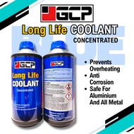 GCP LONG LIFE COOLANT RED BLUE GREEN (CONCENTRATED) / PINK ( PRE-MIX 50/50 ) 1 LITRE
