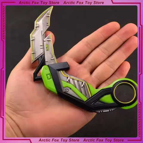 17cm Valorant Weapon RGX 11z Pro Karambit Game Weapon Metal Model Keychain Peripherals Metal Materia