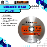 BLACKFOOT Mata Pisau Kayu Circular Saw 10 Inch 150T - 7 Inch 150T Circular Saw Blade 150 T Mata Pisa