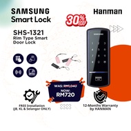 SAMSUNG SHS-1321 | RIM Type Door Lock | 1-Year Warranty | *FREE Installation (JB, KL & Selangor)