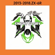 Suitable for Kawasaki2013-2014-2015-2016-2017-2018.ZX-6R 636 599 of  models. Shell and body kit. inj