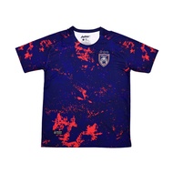 JDT RED NAVY ST 1056 Sublimation Tshirt / Baju Microfiber Jersi / Jersey Sublimation / Tshirt Jersey