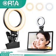 ORIA Video Camera Light 6 Inch Video Conference Lighting Kit Sa Clip Zoom Call Lighting Video Ri