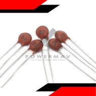 5pcs 39pf ceramic Capacitor 39 pf 39 Ceramic Capacitor 50v 39pf Red DIP Capacitance for pcb