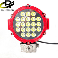 7นิ้ว105วัตต์ไฟ LED ทำงาน Light Bar 4X4 4WD UTV SUV รอบ Spotlight รถโคมไฟทำงานสำหรับ4WD รถบรรทุก Off