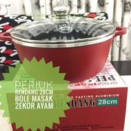PERIUK RENDANG ARE IKAN 28CM ( nonstik cookware )