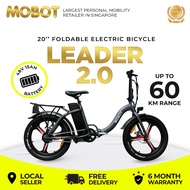 MOBOT SG OFFICIAL | Leader 2.0 Foldable E-Bike Electric Bicycle | 48V 15AH | EN15194:2017 Certified 