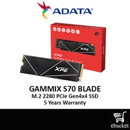 ADATA XPG GAMMIX S70 BLADE PCIe Gen4x4 M.2 2280 SSD (512GB / 1TB / 2TB) (*PS5 Compatible)