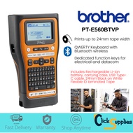 Brother Label Printer PT-E560BTVP Label Electrical Industrial Grade with Carrying Case (New version 