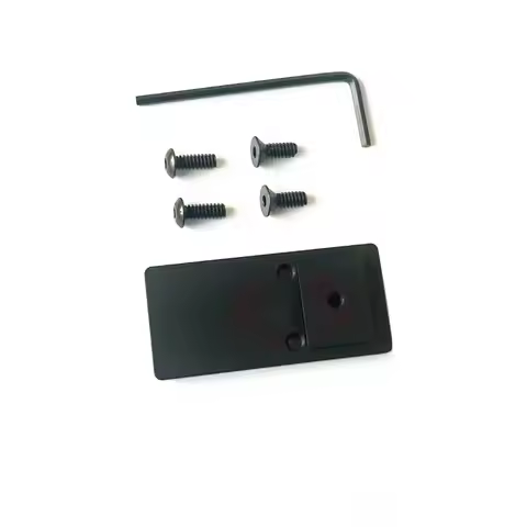 Metal Optic Red Dot Sight Mount Plate For Ruger SR22 DA/SA Compact 22 LR Fit Docter ADE Burris Vorte