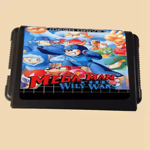 Mega Man The Wily Wars Game Card 16bit MD Cart For Sega Mega Drive For Genesis Free Shipping