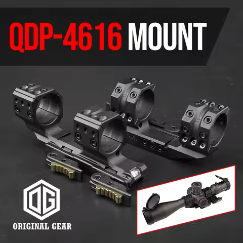 New RifleScope Mount SP QDP-4616 1.50" 34mm 0MOA QDP Rifle Scope Mount with FAST QD Level Made By 60