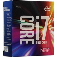 Inte Core i7 6800K 6850K Server CPU Processor 3.4GHz-3.6GHz 140W PCIe ×28 ×40 LGA2011-v3 X99 CPU New
