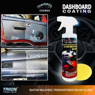 [Premium]Ultimate Dashboard Coating Leather Plastic Coating Coverset Motorcycle Plastic Kusam TRIION