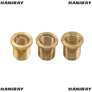 HANIRAY Adapter Nut, Universal M10x1.25 M10x1.5 M8x1.25 Gear Shift Knob Thread, Durable Copper Knob 