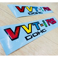 Sticker VVTi RS size