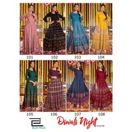 Ready Stock Fancy Anarkali Concept long gown/ kurti / Rayon Long kurti/Indian Wear/ Muslim Wear