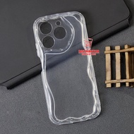 REALME C63 CASE MELTING WAVY CLEAR SOFT CASE REALME C63 G01