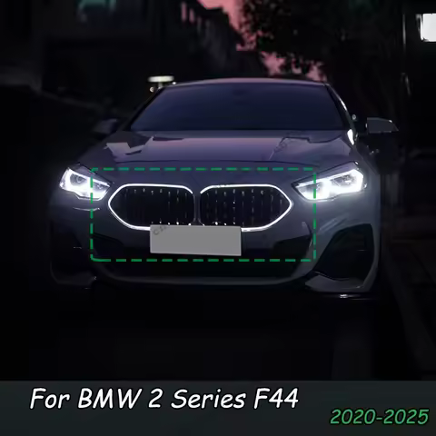 MP Style With LED Light Grill For BMW F44 2 Series 218i 218d 220i 220d M235i Gloss Front Kidney Gril