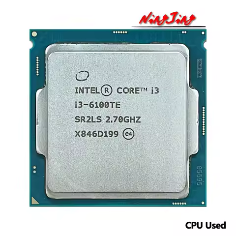 Intel Core i3-6100TE i3 6100TE 2.7 GHz Dual-Core Quad-Thread CPU Processor 4M 35W LGA 1151