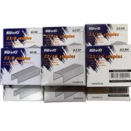 Paper stapler, file stapler. 23/8 - 23/15 - 23/17. Box of 1000 needles