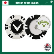 Callaway Casino Chip Magnetic Golf Markers Set – High-Visibility Poker Chip Design (2-Pack)