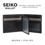 Seiko Wallet Leather Billfold (With RFID Blocker) 1675
