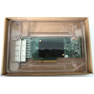 Emulex MSIP-REM-EMU-P007729 Quad Port SFP PCIe HBA Card 1022593-01 00VJ255