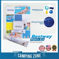 Bestway Repair Kit 5G Patch Inflatable Bed Swimming Pool Air Mattress Penampal Kolam Bocor Gam Tampa