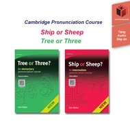 Ship or Sheep Tree or Three  bộ 2 cuốn in màu Khổ A4 tặng mp3