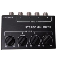 【Spot goods】♈✽Cx400 Mini Stereo Rca 4-Channel Passive Mixer G4PH