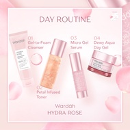 Paket Wardah Hydra Rose 4in1