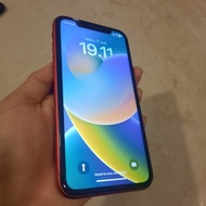 iphone 10XR 64gb second warna Merah