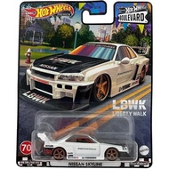Hot Wheels Premium Boulevard Nissan Skyline R34 Super Silhouette LBWK