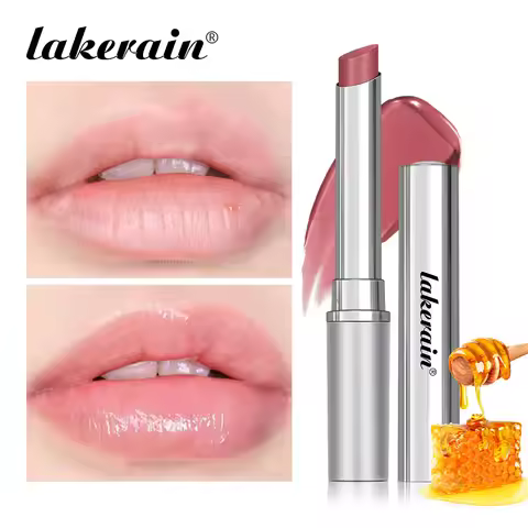 Pink Honey Lipstick Tinted Lip Balm in Black /Raw Honey Powerful Lip Repulper Remove Dark Lips Lipba