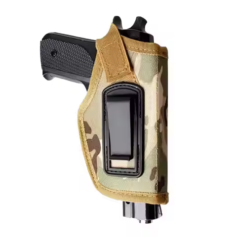 P226 Beretta 92 Colt 1911 Tactical Nylon Holster Concealed Carry Belt Clip Airsoft Gun