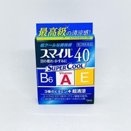 Lion Smile 40 Ex Vitamin Super Cool Eye Drops 13Ml Made In Japan